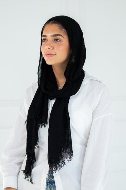 Crush Drape scarf.