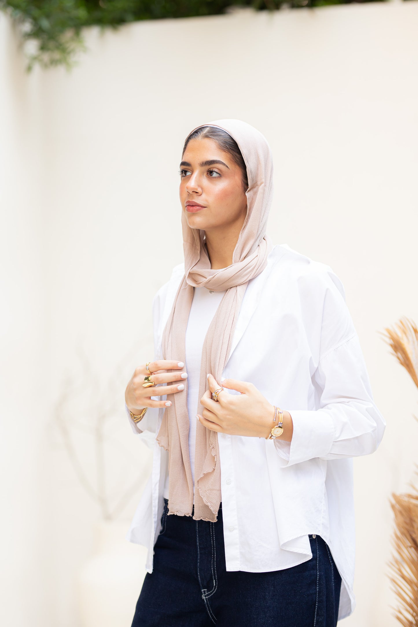 Celia indian chiffon scarf.