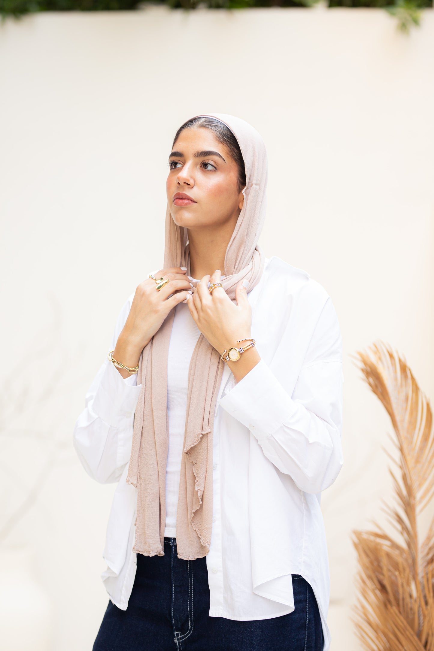 Celia indian chiffon scarf.