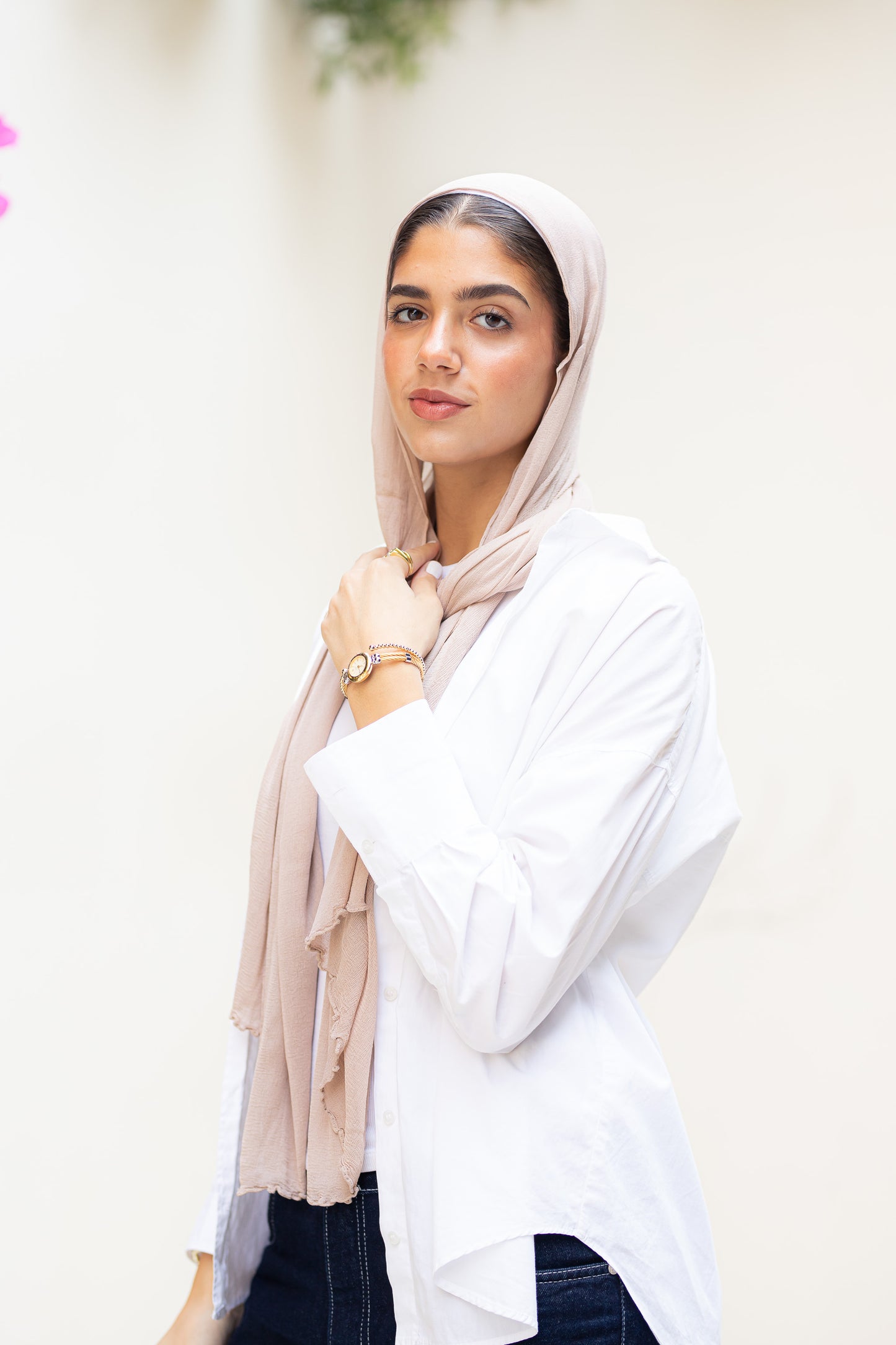 Celia indian chiffon scarf.