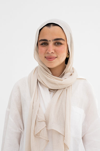 Nude laya scarf