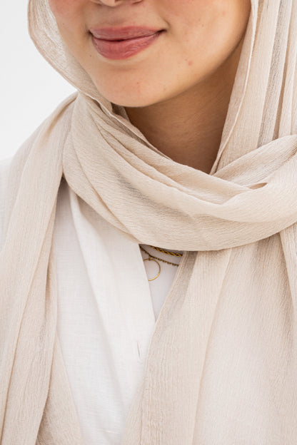 Nude laya scarf
