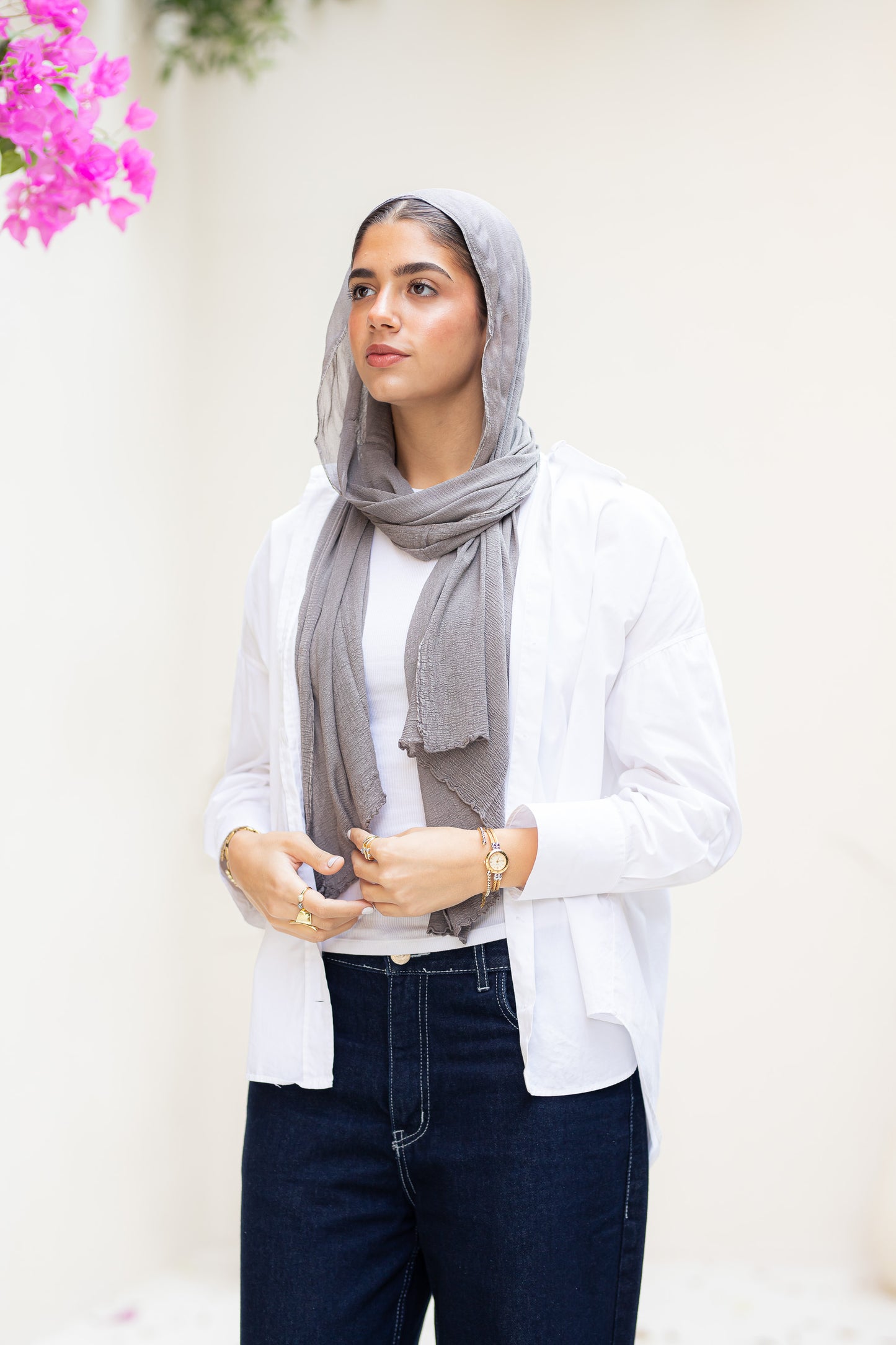 Celia indian chiffon scarf.