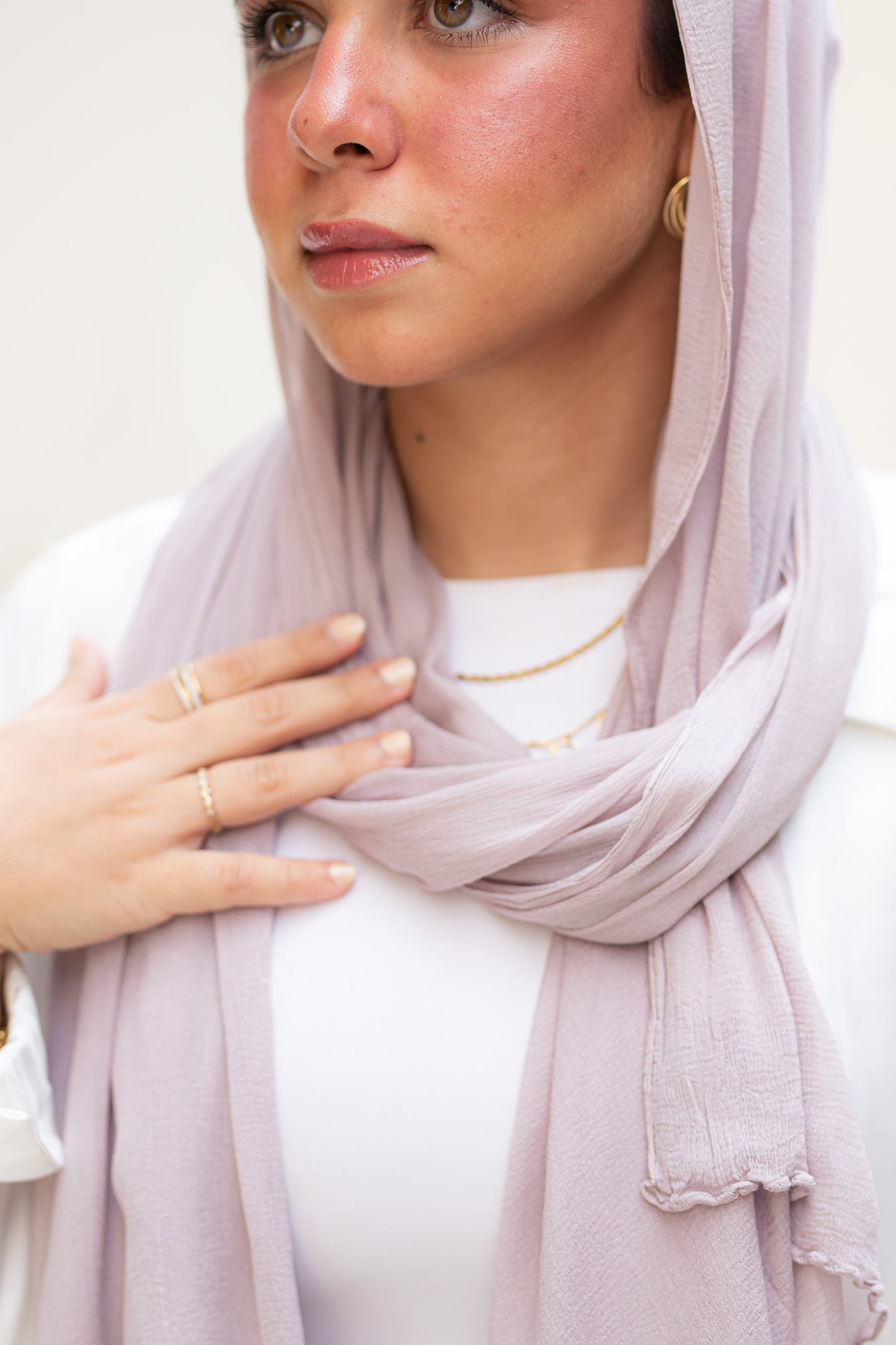 Celia indian chiffon scarf.