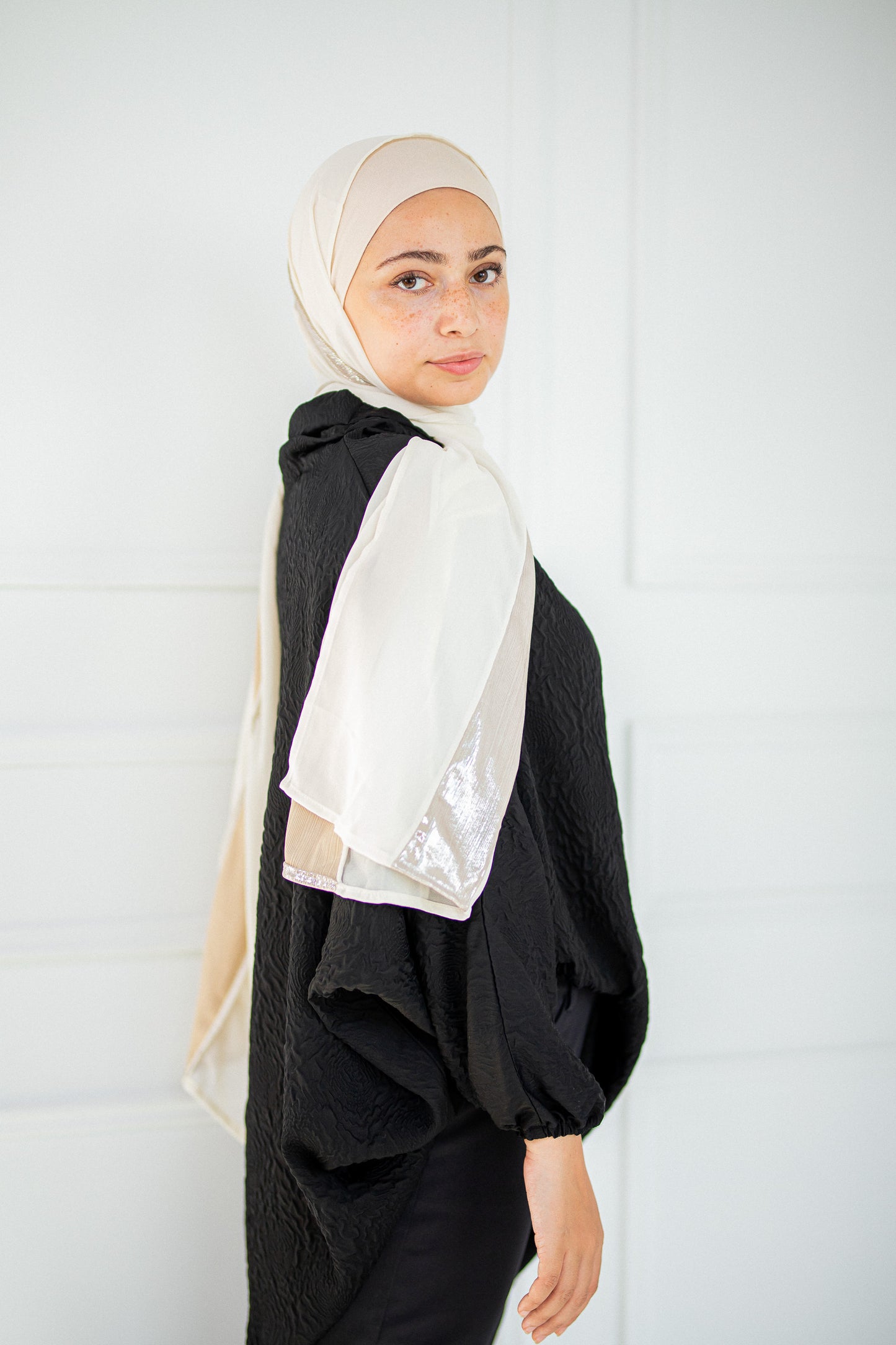 Desert gold scarf.