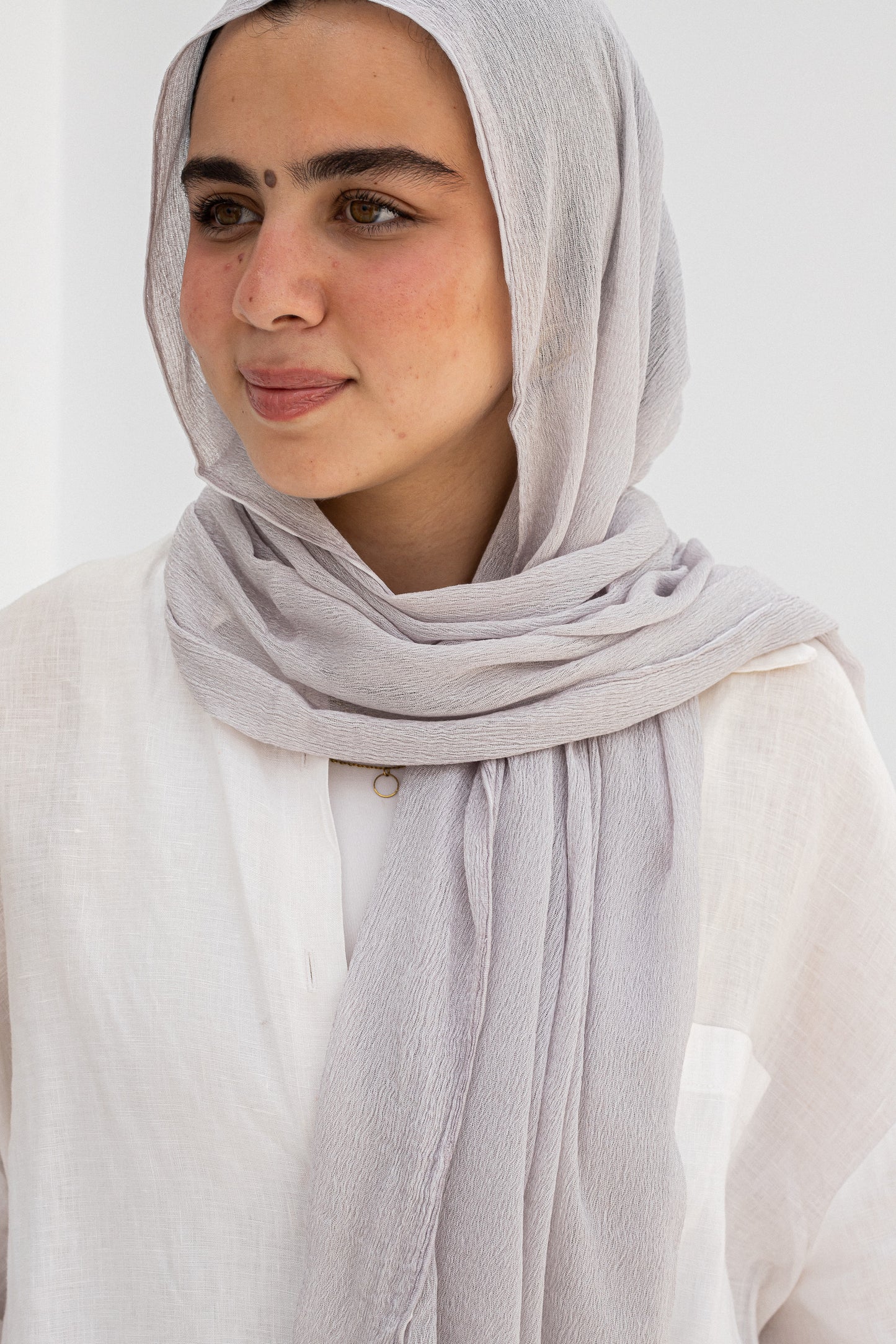 Light grey laya scarf