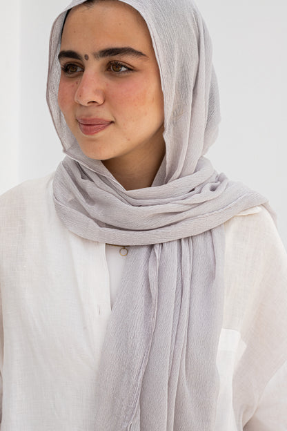 Light grey laya scarf