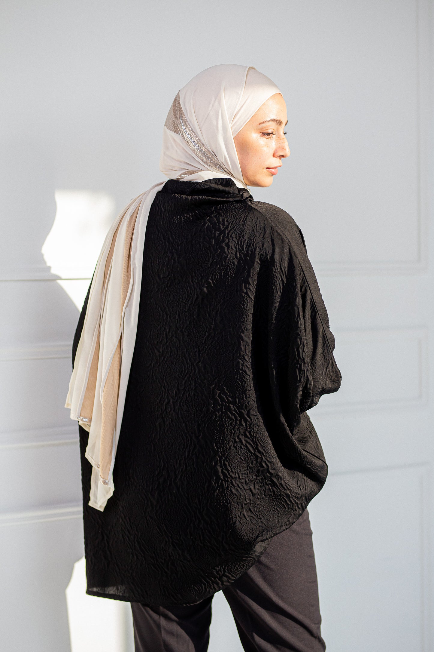 Desert gold scarf.