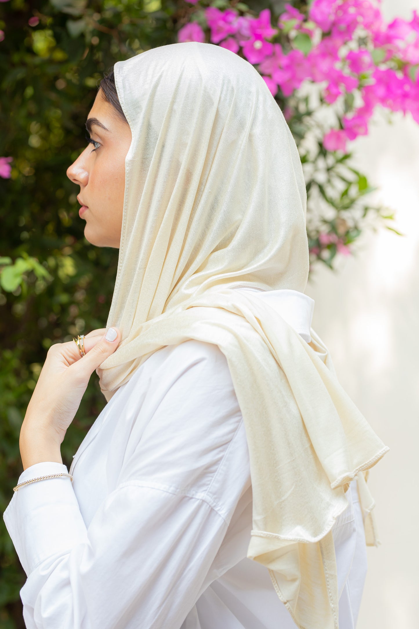 Glam cotton lycra scarf