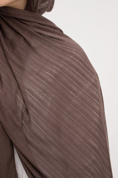 Brown lulwah scarf