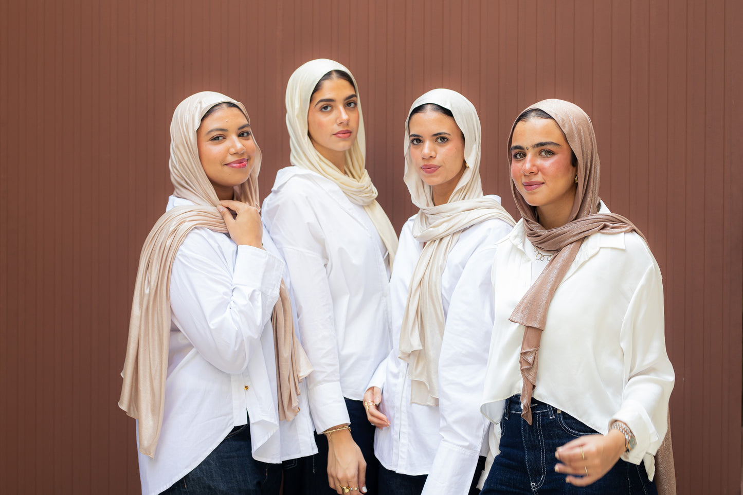 Glam cotton lycra scarf