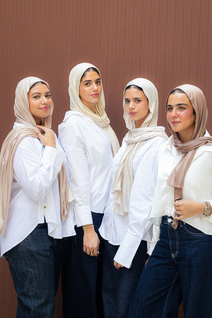 Glam cotton lycra scarf