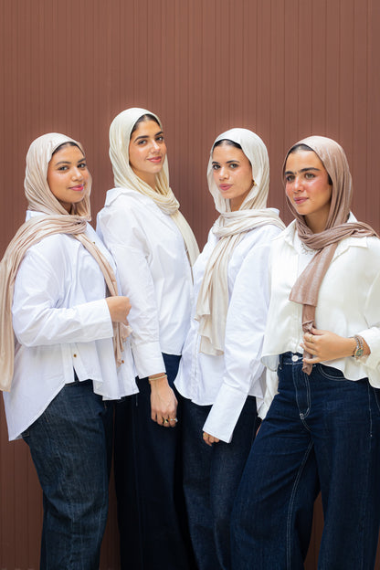 Glam cotton lycra scarf