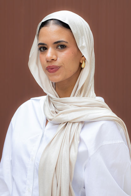 Glam cotton lycra scarf