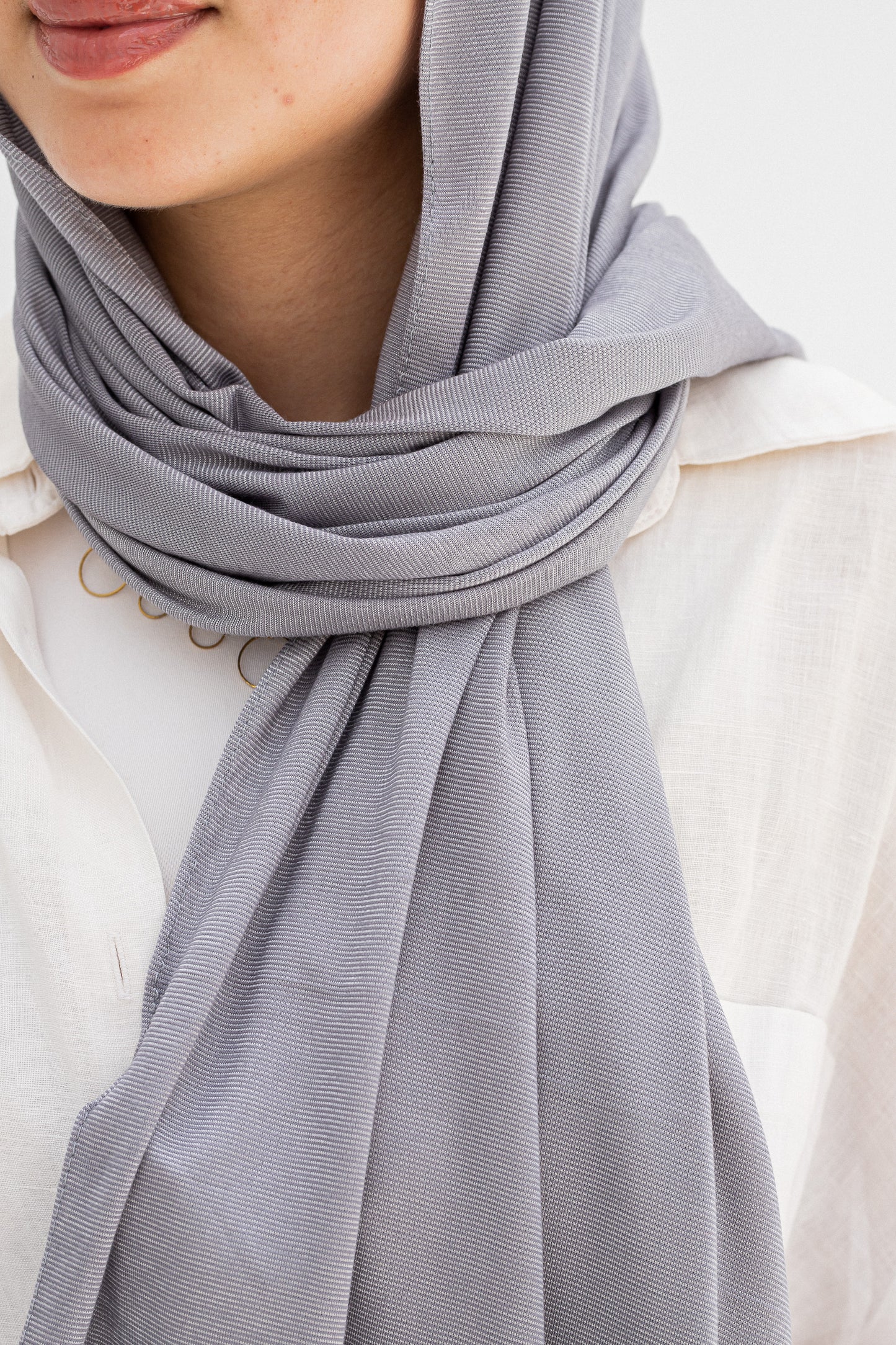 Grey shana scarf
