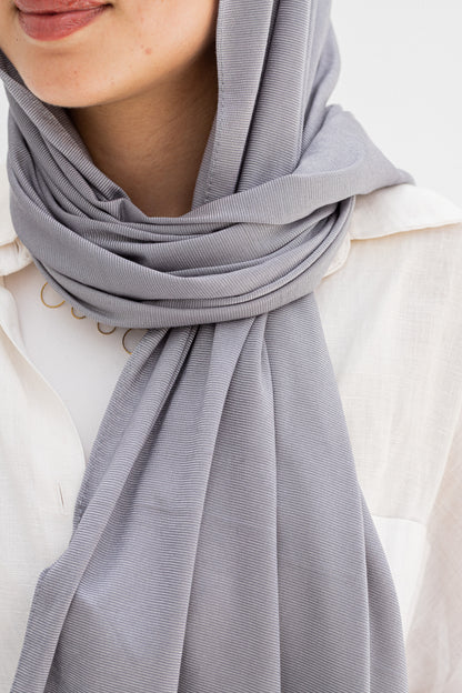 Grey shana scarf