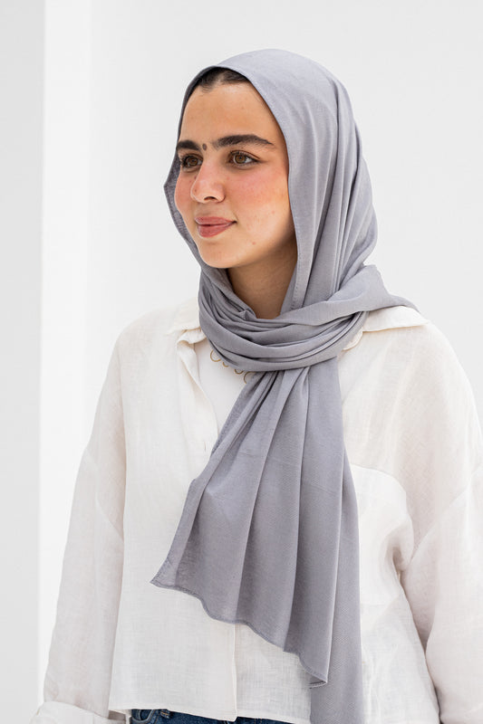 Grey shana scarf
