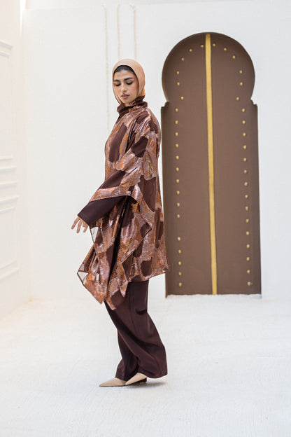 Ghalia poncho set غَالية