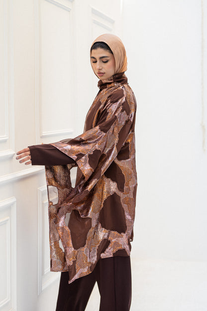 Ghalia poncho set غَالية
