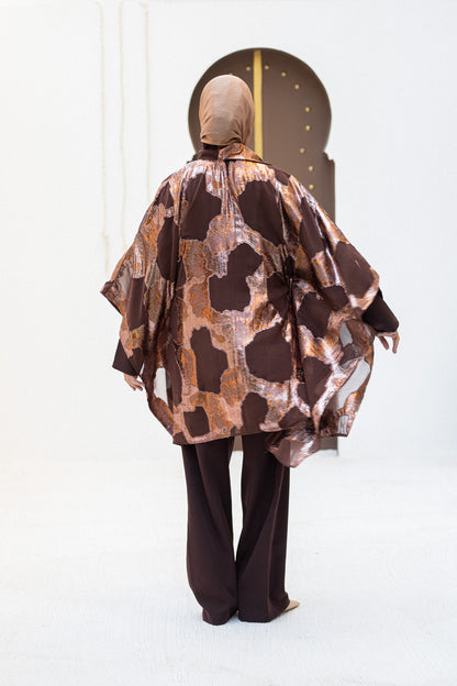 Ghalia poncho set غَالية