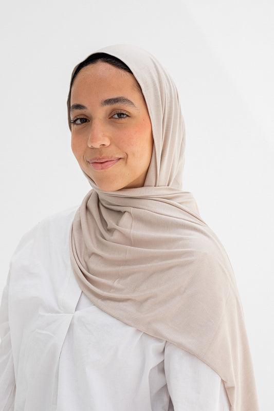 Beige shana scarf