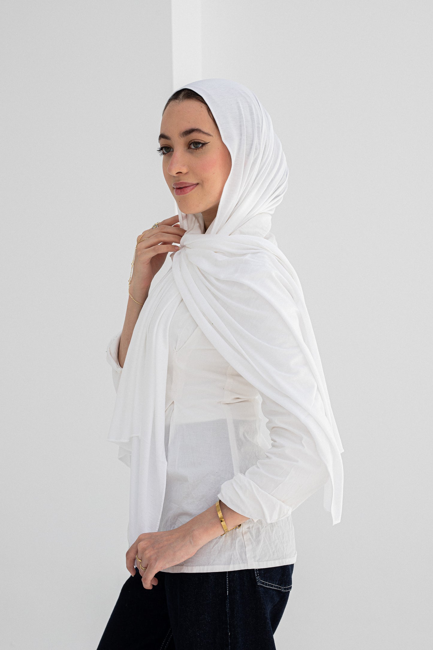 Offwhite shana scarf