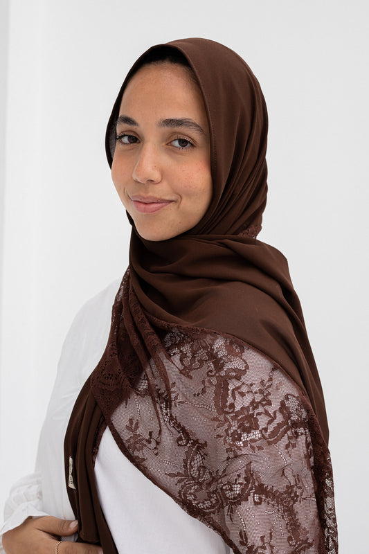Brown Laco Scarf