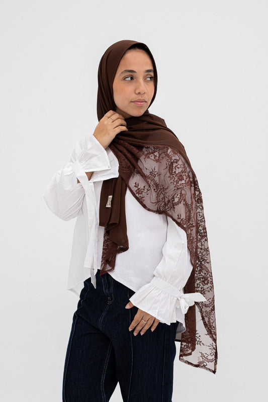 Brown Laco Scarf