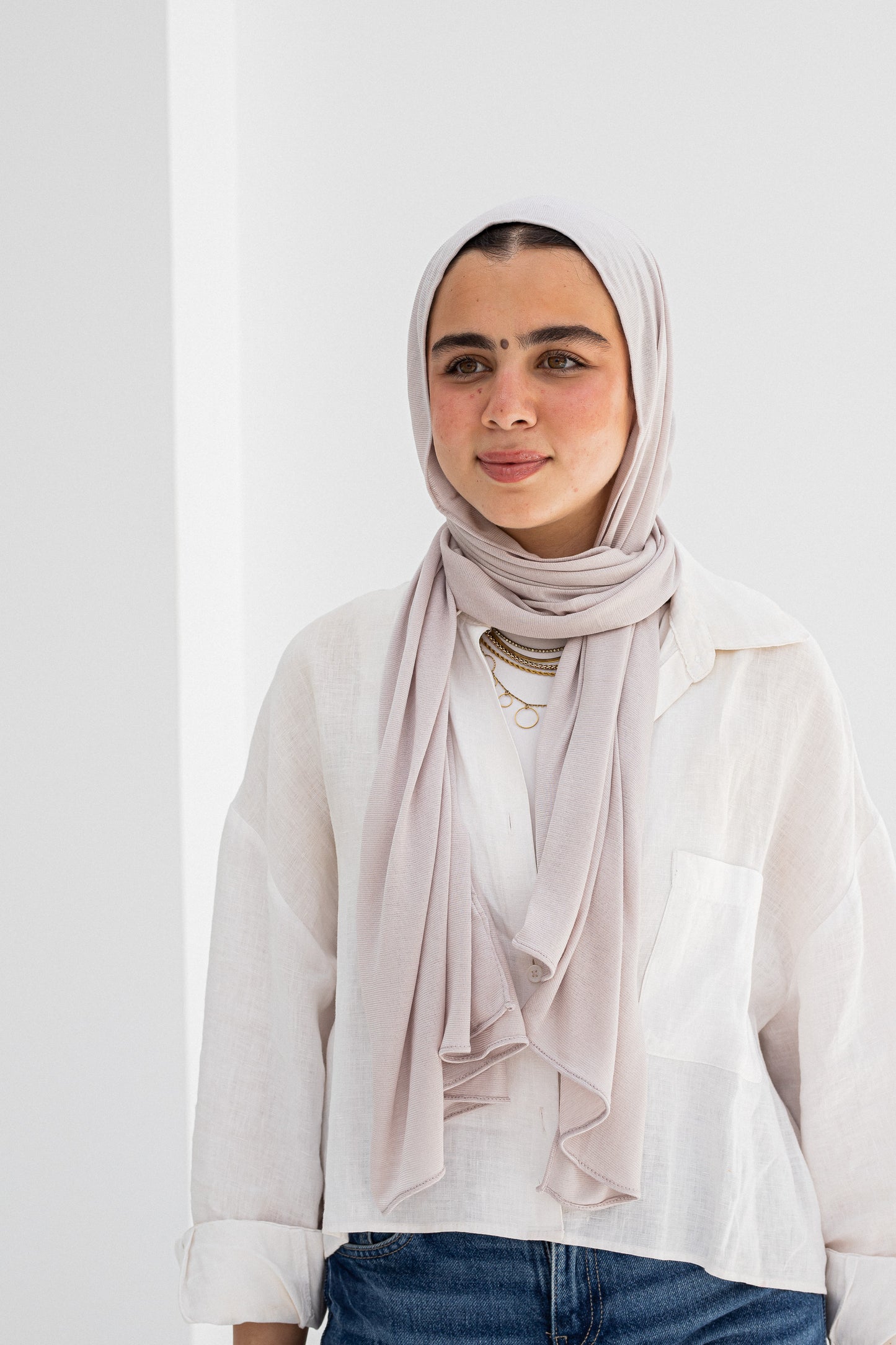Nude shana scarf