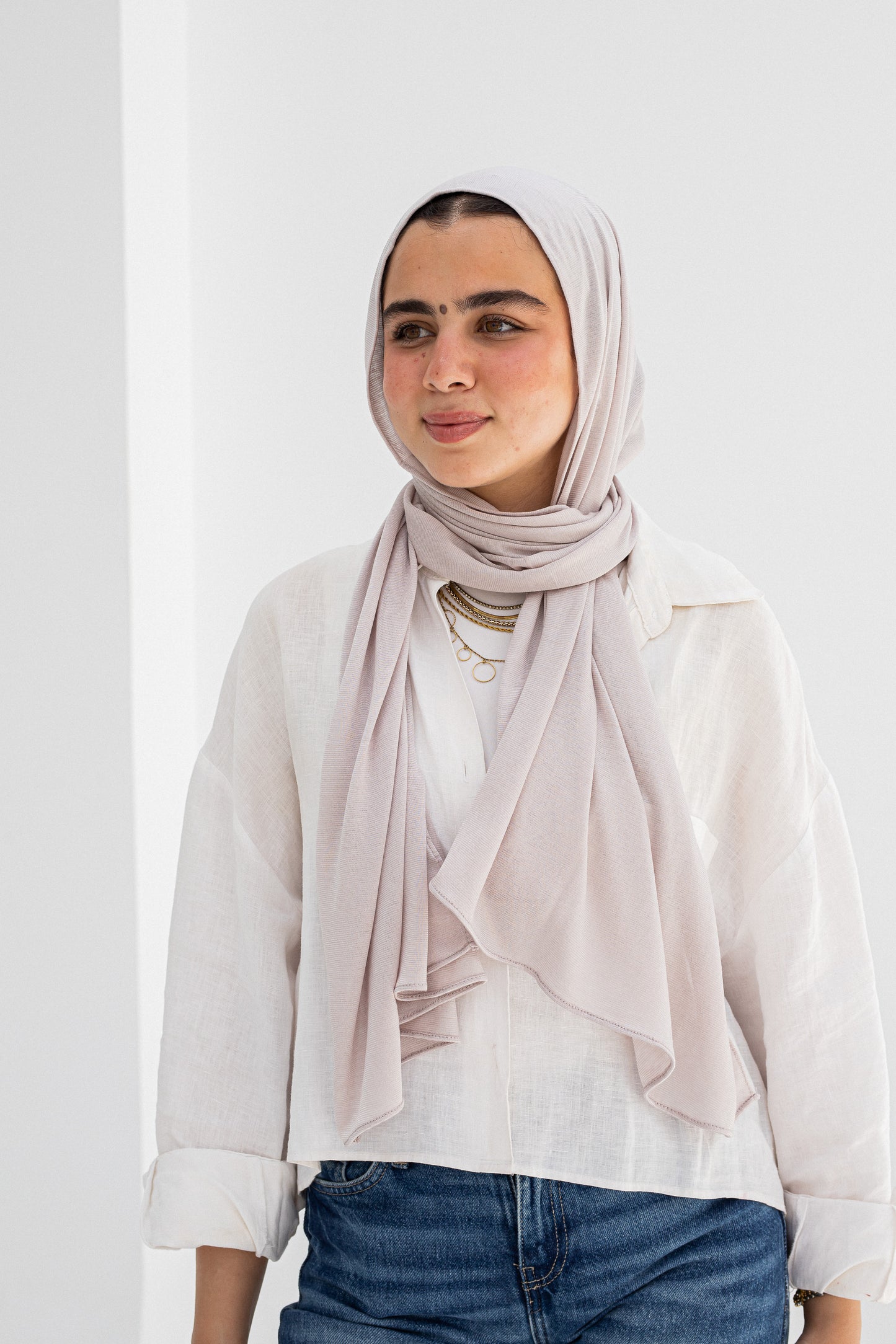 Nude shana scarf