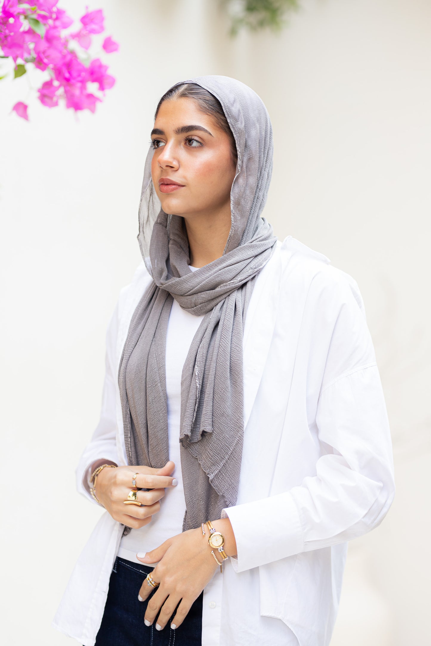 Celia indian chiffon scarf.