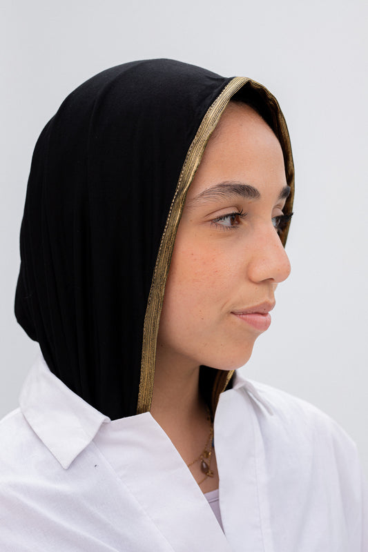 Black oxide shima scarf