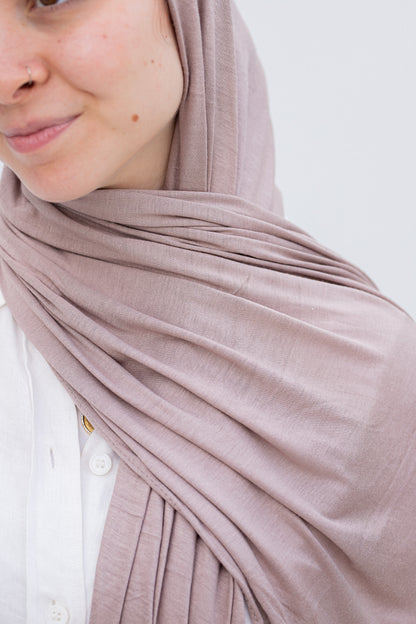 Taupe Halo hijab
