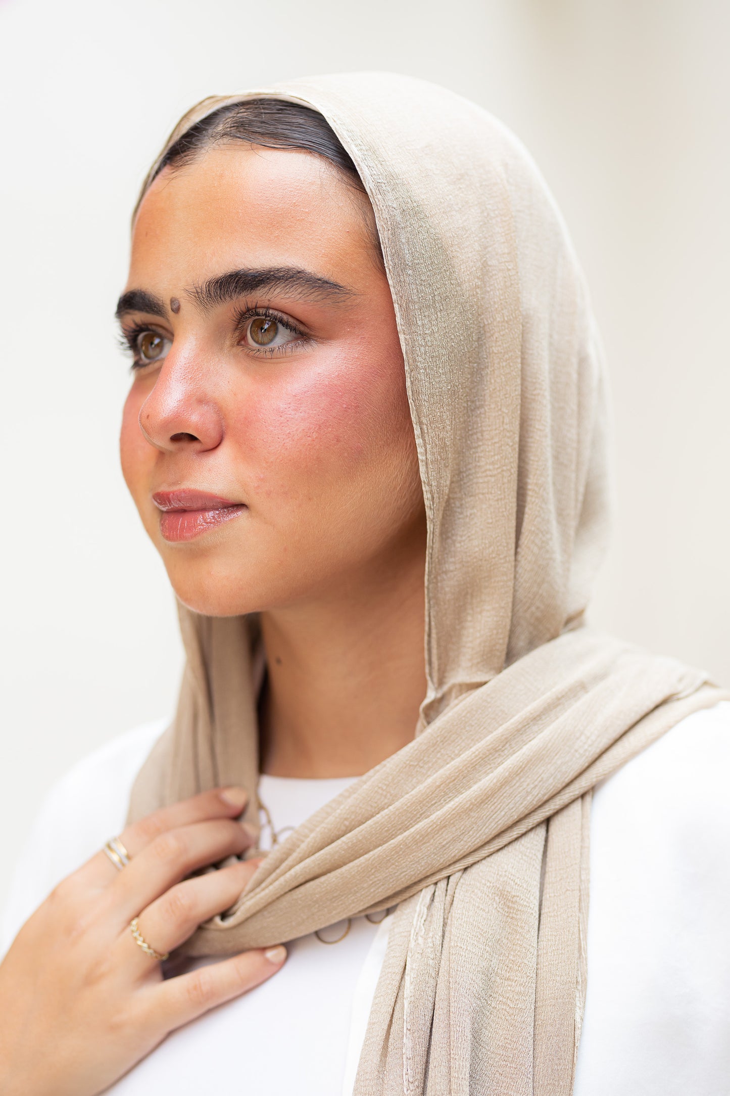 Celia indian chiffon scarf.