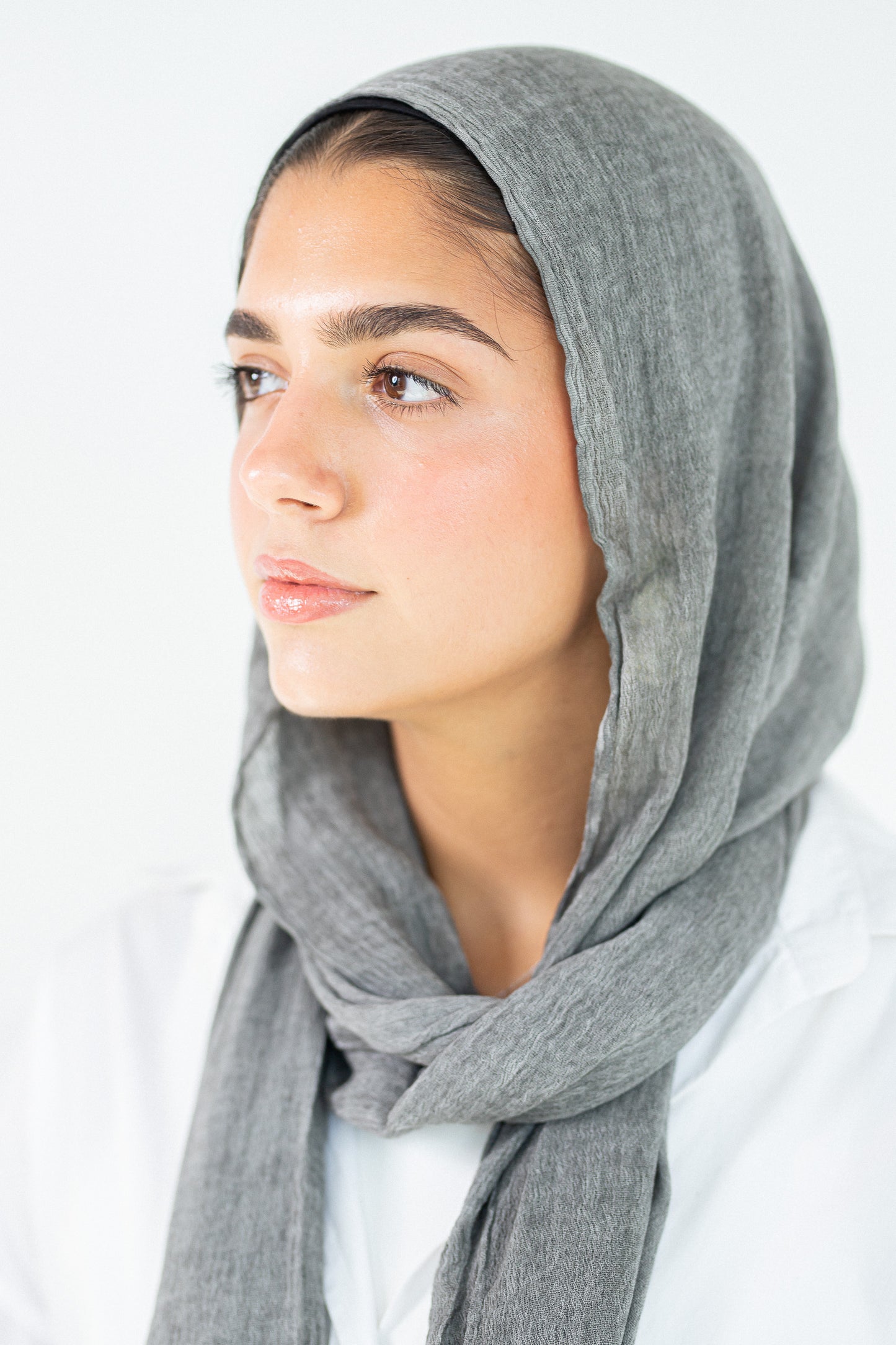 Crush Drape scarf.