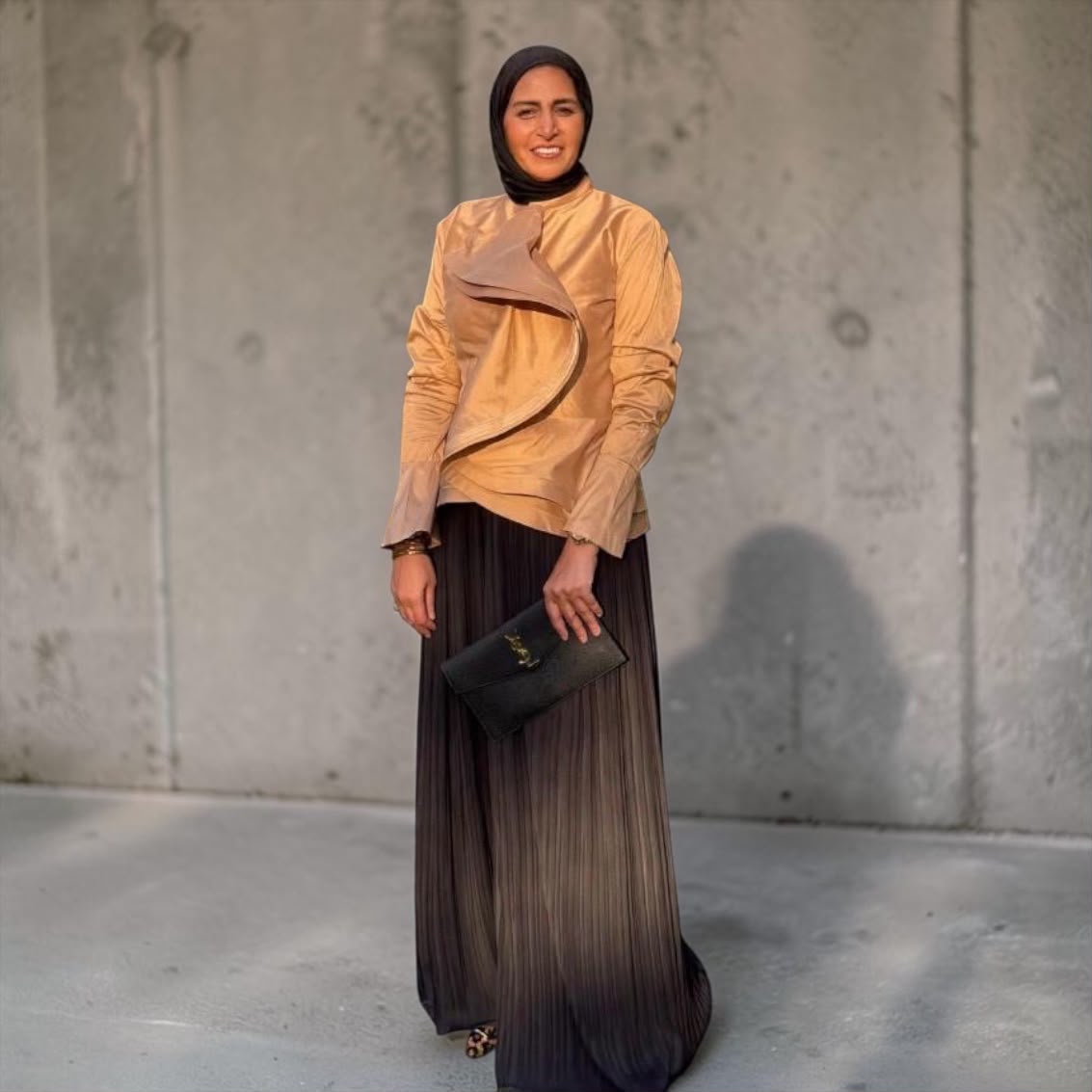 Golden Hour Ruffle Blouse